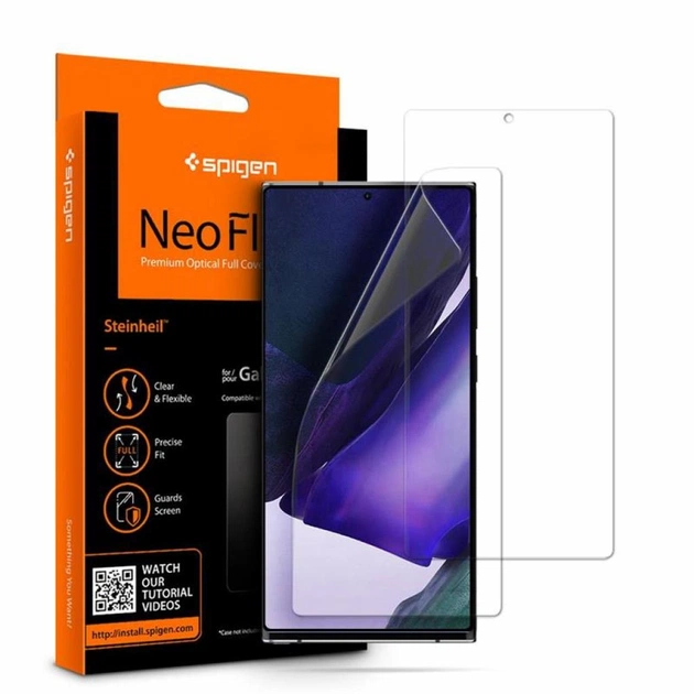 Плівка захисна Spigen Galaxy Note 20 Ultra Neo Flex, HD (2 pack) (AFL01357) - зображення 1