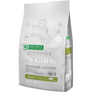 Сухий корм для собак Nature's Protection NP Superior Care White Dogs Grain Free Junior Small and Mini (NPSC45829) зображення 1