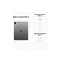 Планшет Apple iPad Pro 12,9" M2 Wi‑Fi 1TB Space Grey (MNXW3RK/A) - зменшене зображення 5