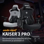 Крісло для геймерів Anda Seat Kaiser 3 Pro Size XL Fabric Gray (AD12YDC-XL-01-G-PV/F-G02) - зменшене зображення 2