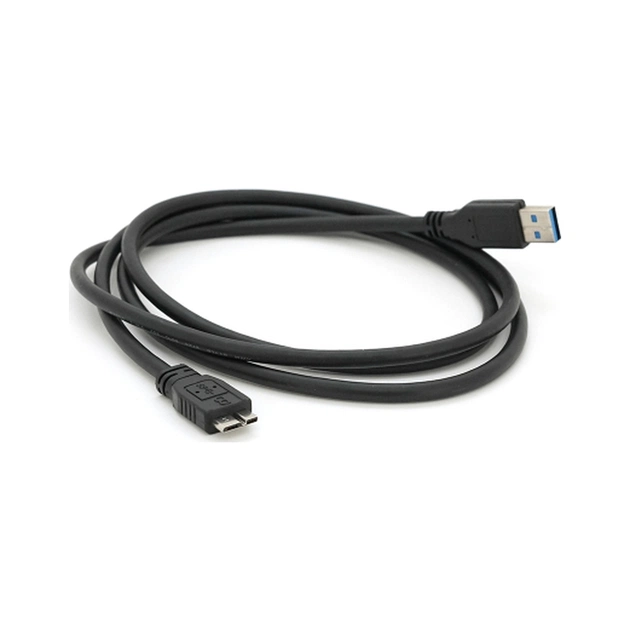 Дата кабель USB 3.0 AM to Micro B 1.5m Black Voltronic (YT-3.0AM\Micro-B-1.5B) - зображення 1