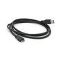 Дата кабель USB 3.0 AM to Micro B 1.5m Black Voltronic (YT-3.0AM\Micro-B-1.5B) - зменшене зображення 1