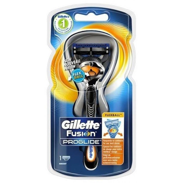 Бритва Gillette Fusion ProGlide Flexball з 1 змінною касетою (7702018388707) - изображение 1