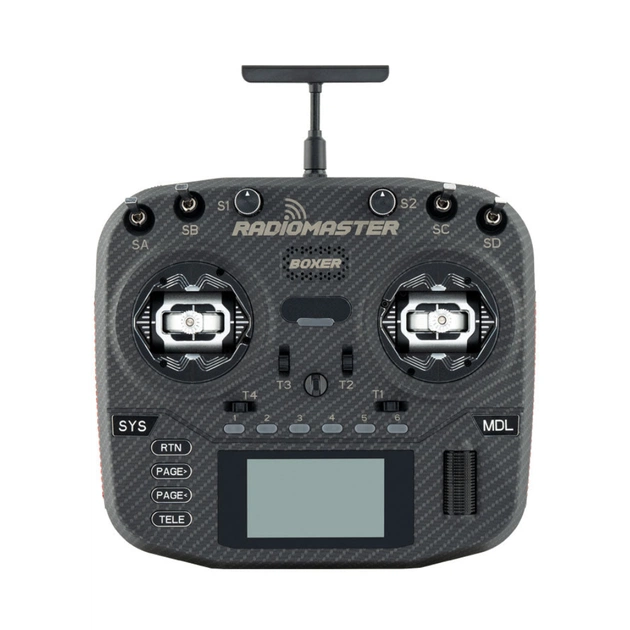 Пульт управления для дрона RadioMaster Boxer MAX ELRS AG01 BLACK (HP0157.0056-M2-BLK) - изображение 1