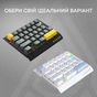 Клавіатура Ajazz AK029 Ice Island Magnetic Switch USB UA Black/Yellow (AK029-I-BY) - зменшене зображення 7