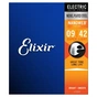 Струни для гітари Elixir 12002 Nanoweb Nickel Plated Steel Super Light (09-42) (236048) - зменшене зображення 1