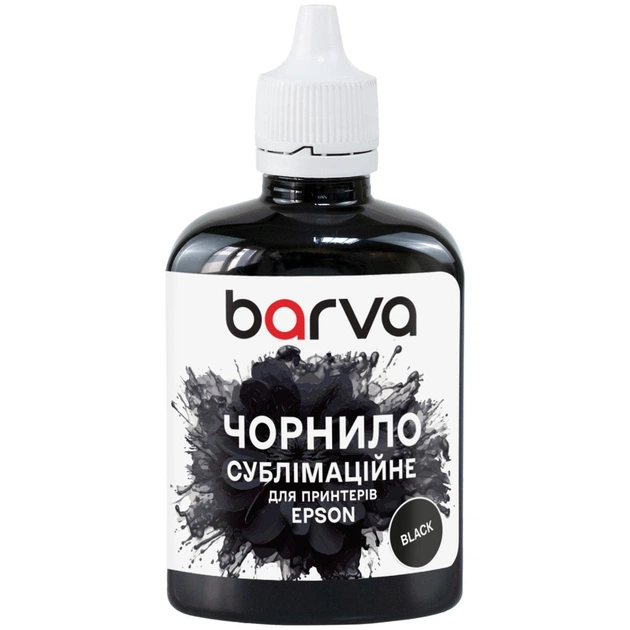 Чорнило Barva Epson sublimation 100 мл, Black (SUB-912) - picture 1