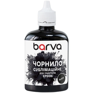 Чорнило Barva Epson sublimation 100 мл, Black (SUB-912) зображення 1