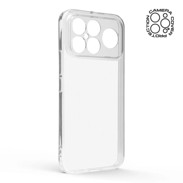 Чехол для мобильного телефона Armorstandart Air Xiaomi Poco F8 Ultra Camera cover Clear (ARM89266) - изображение 2