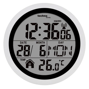 Настінний годинник Technoline Bath Clock Silver (WT3005) (DAS303937) picture 1