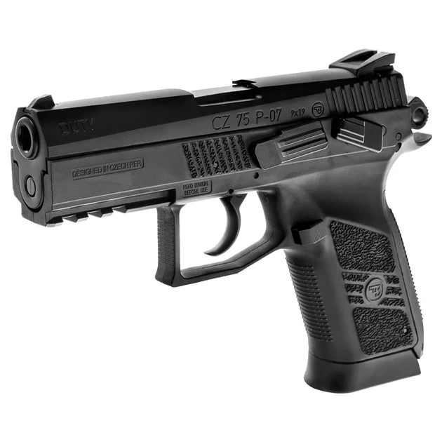Страйкбольний пістолет ASG CZ75 P-07 Duty Blowback CO2 (16720) - зображення 4