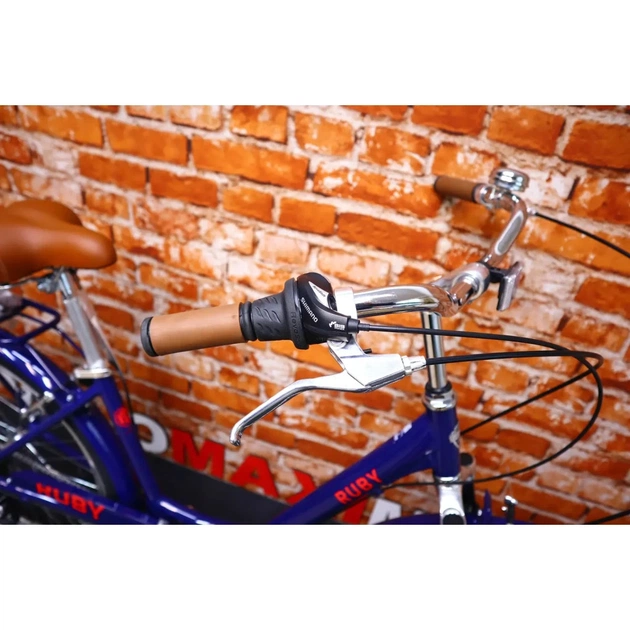 Велосипед Dorozhnik Ruby AM Vbr 26" 17" ST 2024 Темно-синій (OPS-D-26-257) - зображення 3