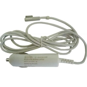 Блок живлення до ноутбуку PowerPlant APPLE 12V, 16.5V 60W 3.65A (Magnet tip) автомобильный (APA60KMAG) зображення 1
