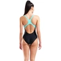 Купальник Arena Kikko Swimsuit Swim Pro Back 010807-580 чорний, бірюзовий 42 (3468337757221) - уменьшенное изображение 4