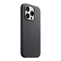 Чохол до мобільного телефона Apple iPhone 15 Pro FineWoven Case with MagSafe Black (MT4H3ZM/A) - уменьшенное изображение 5