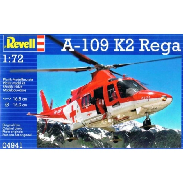 Збірна модель Revell Вертоліт Agusta A-109 K2 1:72 (4941) - изображение 1