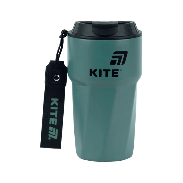 Термокружка Kite K26-1220 450 мл, зелена (K26-1220-2) - изображение 1
