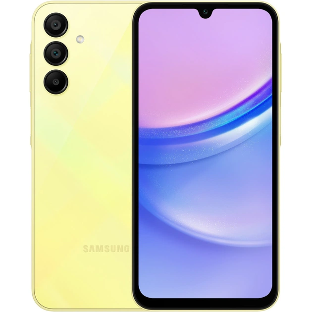Мобільний телефон Samsung Galaxy A15 LTE 8/256Gb Yellow (SM-A155FZYIEUC) - изображение 1