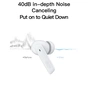 Навушники QCY MeloBuds ANC HT05 White (1052462) - зменшене зображення 7