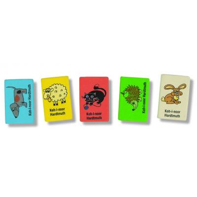 Гумка Koh-i-Noor office eraser "animals" 6875/40 (6875040001KD) - изображение 1