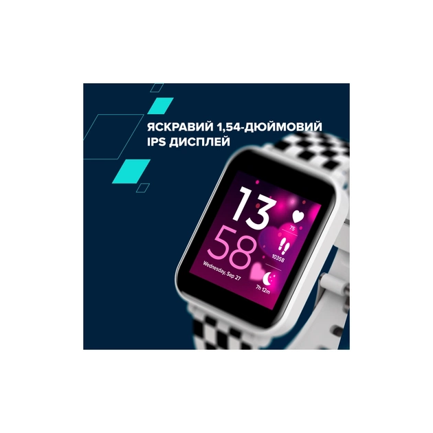 Смарт-годинник Canyon Joyce KW-43 DUAL BT Music White (CNE-KW43WB) - picture 9