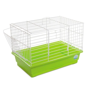 Клітка для гризунів Природа "Кролик Міні" 44x27x30 см біла/зелена (4823082415274) изображение 1