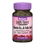 Вітамін Bluebonnet Nutrition Вітамін В12 и Фолієва кислота, Смак Малини, Earth Sweet Chew (BLB0434) - зменшене зображення 1
