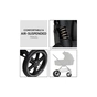 Коляска Hauck 2 в 1 Walk N Care Air (Dark Olive) (16549-2) - зменшене зображення 9