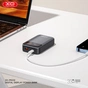 Батарея універсальна XO 10000mAh, PD/30W, QC/22.5W, PPS/33W, black (PR232_Black) - зменшене зображення 4