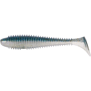 Силікон рибальський Keitech Swing Impact FAT 5.8" (4 шт/уп) кea22 electric silver shiner (1551.13.78) зображення 1