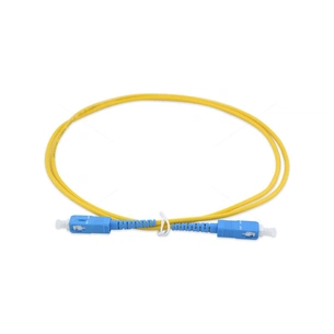 Оптичний патчкорд Cor-X SC/UPC-SC/UPC SingleMode Simplex 2м (OFPC-SC/UPC-SC/UPC-2) изображение 1