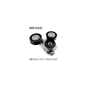 Натягувач ременя з роликом SKF VKM 34110 зображення 1