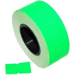 Етикет-стрічка Aurika 21х12 green, 30 рул (2112G) изображение 1