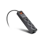Мережевий подовжувач REAL-EL RS-3 USB CHARGE 1.8m, black (EL122500001) - зменшене зображення 8