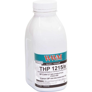 Тонер WWM HP CLJ CP1215/CP1515/CM1312, 55г Black (HP1215B) зображення 1