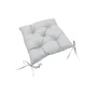 Подушка на стілець MirSon Ranforce Elite 16-5703 Light Gray 40х40 см (2200006185123) - зменшене зображення 1