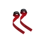Кистьові лямки RDX S4 Gym Cotton Gel Straps Red Plus (WAC-S4R+) - уменьшенное изображение 2