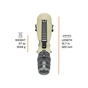 Підзорна труба Bushnell Elite Tactical 8-40х60 FDE. Сітка Tremor4. Picatinny (ET884060T) - зменшене зображення 5