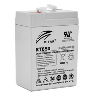 Батарея до ДБЖ Ritar AGM 6V-5Ah (RT650) зображення 1