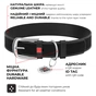 Нашийник для тварин WAUDOG Design з QR паспортом "Дім" L Ш 25 мм Д 38-49 см (білий) (3605-0230-15) - уменьшенное изображение 6