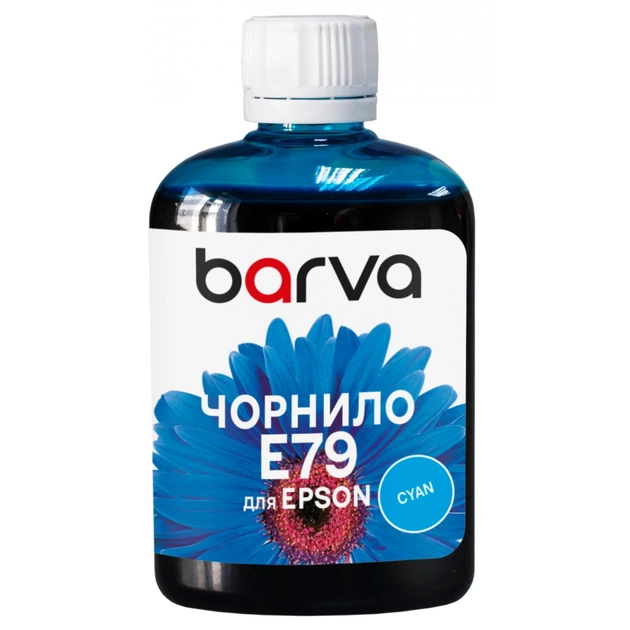 Чорнило Barva Epson E79 100мл, Pigm.Cyan (E79-830) - зображення 1