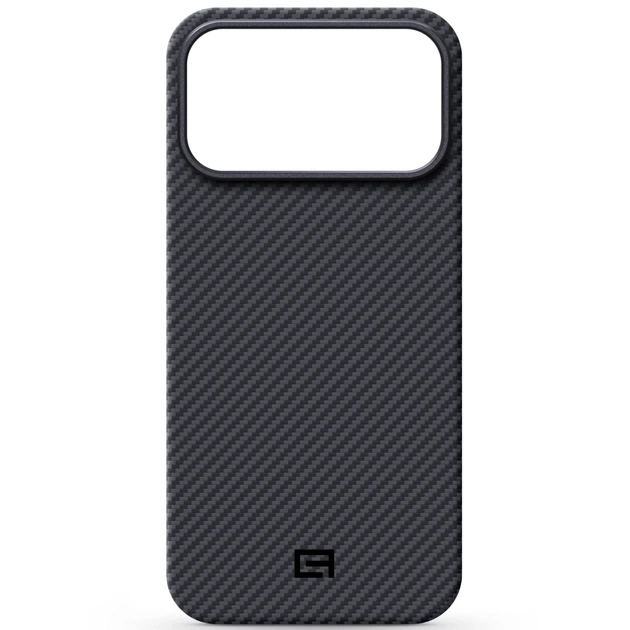 Чехол для мобильного телефона Armorstandart BlackIcon Aramid Twill MagCase Apple iPhone 17 Pro Max Black (ARM90150) - изображение 1