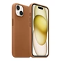 Чохол до мобільного телефона Armorstandart FAKE Leather Case Apple iPhone 15 Plus Light Coffee (ARM76294) - зменшене зображення 3