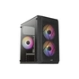 Корпус AeroCool CS-107-A-BK-v2 Black 600W (ACCX-PC14002.11) - зменшене зображення 1