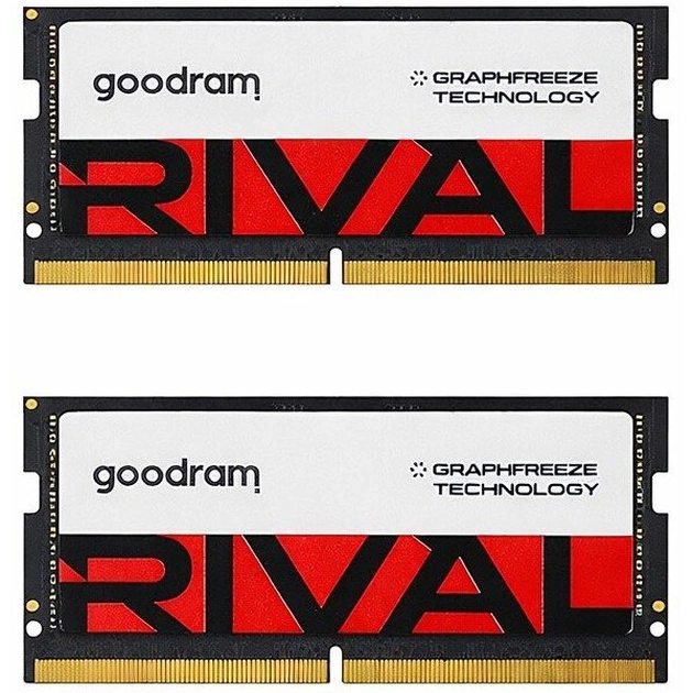 Модуль памяти SO-DIMM DDR5 2x16GB/5600 Goodram Rival (GGEES5-56L40S/32GDC) - изображение 1