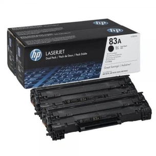 Картридж HP LJ  83A Black Dual Pack (CF283AF/CF283AD) зображення 1