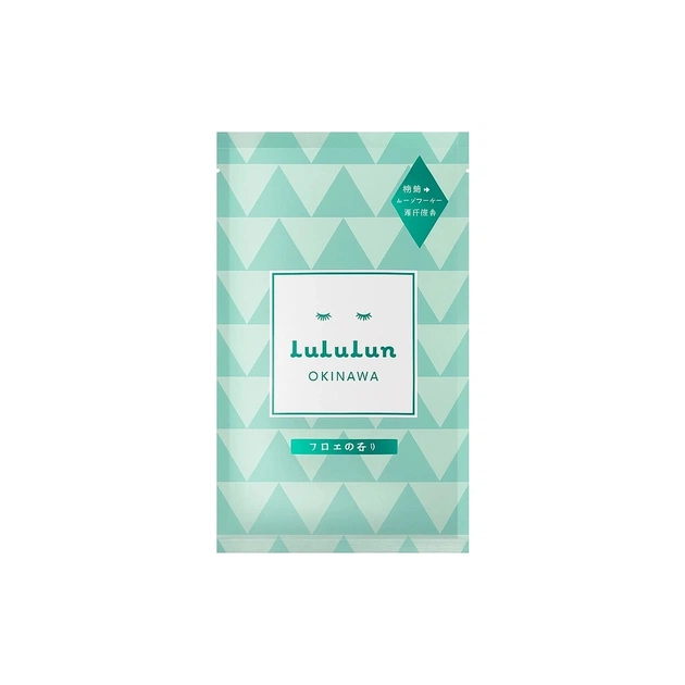 Маска для лица Lululun Premium Face Mask Okinawa Aloe Успокаивающая с экстрактом алоэ 1 шт (4582305069525) - изображение 1