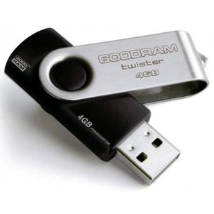 USB флеш накопичувач Goodram 4Gb Twister (PD4GH2GRTSKR9) зображення 1