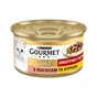 Вологий корм для кішок Purina Gourmet Gold. З лососем і куркою, шматочки в підливі 85г (7613032618674) - зменшене зображення 2