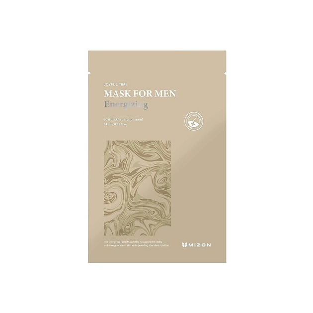 Маска для обличчя Mizon Joyful Time Mask For Men Energizing Для чоловіків 24 мл (8809663754297) - изображение 1